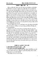 đồ án kỹ thuật luyện kim Thiết kế thiết bị nung tôi chi tiết hợp kim trong chế tạo máy làm việc theo phương pháp điện trở