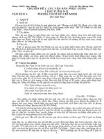 Tài liệu ôn tập lớp 9