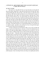 Sáng kiến kinh nghiệm một số biện pháp nâng cao chất lượng dạy và học môn mĩ thuật  ở trường tiểu học