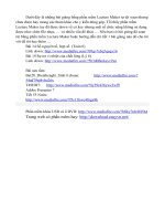 Một số bài giảng bằng Lecture Maker