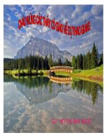 Bài 2 QUAN HỆ ĐƯỜNG VUÔNG GỐC VÀ ĐƯỜNG XIÊN, ĐƯỜNG XIÊN VÀ HÌNH CHIẾU