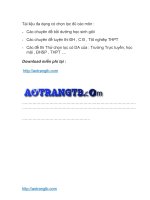 Sưu tập các đề luyện thi hay có ĐÁ