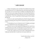 Luận văn thiết kế hệ thống xử lý nước cấp cho cụm công nghiệp Tân Hội