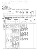 Đề kiểm tra lý 9 tiết 53