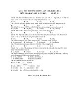 ĐỀ KTTX-LẦN 2 -HKII(CODA)(2010-2011)