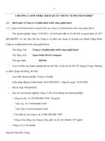 ĐÁNH GIÁ, KIẾN NGHỊ VỀ CÔNG TÁC KẾ TOÁN BÁN HÀNG VÀ XÁC ĐỊNH KẾT QUẢ BÁN HÀNG TẠI CÔNG TY CỔ PHẦN PHÁT TRIỂN CÔNG NGHỆ EPOSI