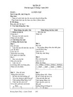 giao an toan 5 tuan 27