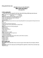 đề kiểm tra học kì I năm 2010-2011