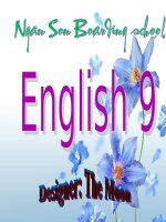 Unit 10 - Class 9- Leson 1