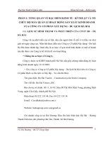 báo cáo thực tập: TÌNH HÌNH TÀI CHÍNH VÀ KẾT QUẢ KINH DOANH CỦA CTCP XD – DL HÀ HẢI