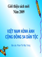 Việt Nam hình ảnh cộng đồng 54 dân tộc