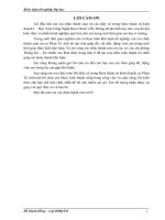 đồ án kỹ thuật viễn thông   Một số biện pháp hoàn thiện công tác chăm sóc khách hàng tại Bưu điện trung tâm 8 – Bưu điện thành phố Hà Nội