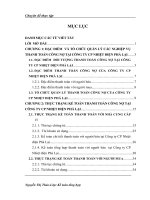 báo cáo thực tập Hoàn thiện kế toán thanh toán công nợ tại Công ty Cổ phần Nhiệt điện Phả Lại