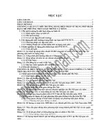 luận văn kỹ thuật môi trường Sử dụng biện pháp thu phí nhằm hạn chế phương tiện giao thông cá nhân trên địa bàn thành phố Hà Nội cho mục đích nâng cao chất lượng môi trường