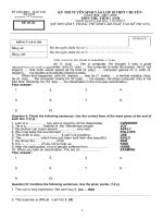 de thi chuyen tinh Ha Nam 2