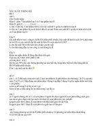 ĐỀ THI XÁC SUẤT THỐNG KÊ