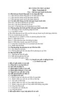 đề cương ôn toán cao học