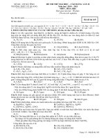 ĐỀ THI THỬ LẦN 2 VŨ QUANG (HOÁ)