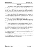 Phân tích doanh thu tại công ty TNHH cơ khí Đình Mộc