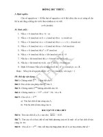 Chuyên đề số học-Đồng dư