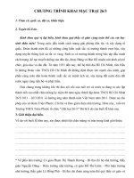 CT Khai mạc trại