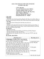 giao an du thi giao vien goi huyen