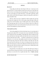 luận văn kỹ thuật môi trường Nghiên cứu thực nghiệm khả năng xử lý nước thải sinh hoạt bằng phương pháp lọc sinh học sử dụng một số vật liệu đơn giản