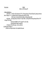 Đề KT chương 3 đại số (tập huấn tỉnh)