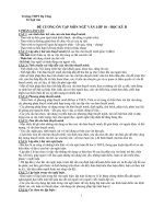 đề cương văn 10 HK2 cực hay