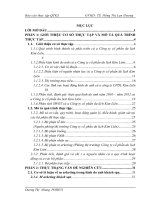 báo cáo thực tập:   Các giải pháp nhằm hoàn thiện hoạt động M arketing tại công ty cổ phần du lịch Kim Liên