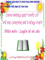 chuyen de tieng viet