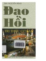 đạo hồi tri thức cơ bản