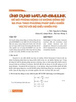 Ứng dụng matlab để mô phỏng động cơ không đồng bộ ba pha