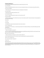 Chuyện lạ phương xa