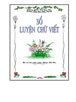 mẫu bài luyện viết