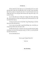 đồ án kỹ thuật viễn thông  Sự ảnh hưởng của các thông số hay thay đổi thường gặp trong thực tế qua đó có thể giúp cho việc thiết kế, xử lý hệ thống anten hiệu quả hơn