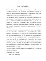 đồ án kỹ thuật viễn thông  Công nghệ trải phổ và ứng dụng cho WCDMA -Quá trình tiến lên thế hệ 3G