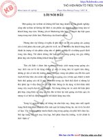 báo cáo tốt nghiệp: Hoạt động quảng cáo trên truyền hình Việt Nam  thực trạng và giải pháp