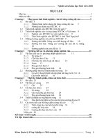 đồ án kỹ thuật vật liệu  xây dựng Nghiên cứu sử dụng các loại vật liệu sẵn có ở tỉnh Thái Nguyên để chế tạo bê tông cường độ cao mác 600 dùng xây dựng các công trình trên địa bàn tỉnh Thái Nguyên
