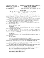 Kế hoạch ôn thi tốt nghiệp THPT năm 2001 của tỉnh Đồng Tháp ( Tham khảo )