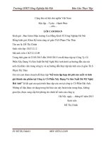 Kế toán tập hợp chi phí sản xuất và tính giá thành sản phẩm tại Công ty Cổ Phần Xây Dựng Và Sản Xuất Đá Mỹ Nghệ