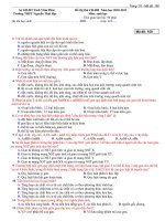 DE THI THU DAI HOC SINH CO BAN