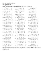 bài tập gh hàm số có đáp số