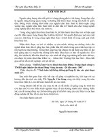 đồ án kỹ thuật mỏ  Tính toán hệ thống thông gió hợp lý cho các giai đoạn thiết kế.