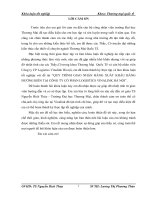 QUY TRÌNH GIAO NHẬN HÀNG XUẤT KHẨU BẰNG ĐƯỜNG BIỂN TẠI CÔNG TY CỔ PHẦN LOGISTICS VINALINK HÀ NỘI