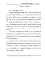 luận văn kỹ thuật môi trường Xây dựng hệ thống xử lý nước thải công ty CP Bánh kẹo Tràng An 2