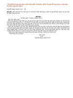 Viết một bức thư cho bạn ở một tỉnh miền Nam