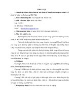 Hoàn thiện công tác xây dựng kế hoạch bán hàng tại công ty cổ phần kỹ nghệ và thương mại Đất Việt.