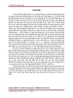 KHÁI NIỆM VÀ PHÂN LOẠI QUÁ TRÌNH SẮP HÀNG