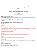 ma trận + đề thi 1 tiết lớp 7( Tập huấn ra đề thi)